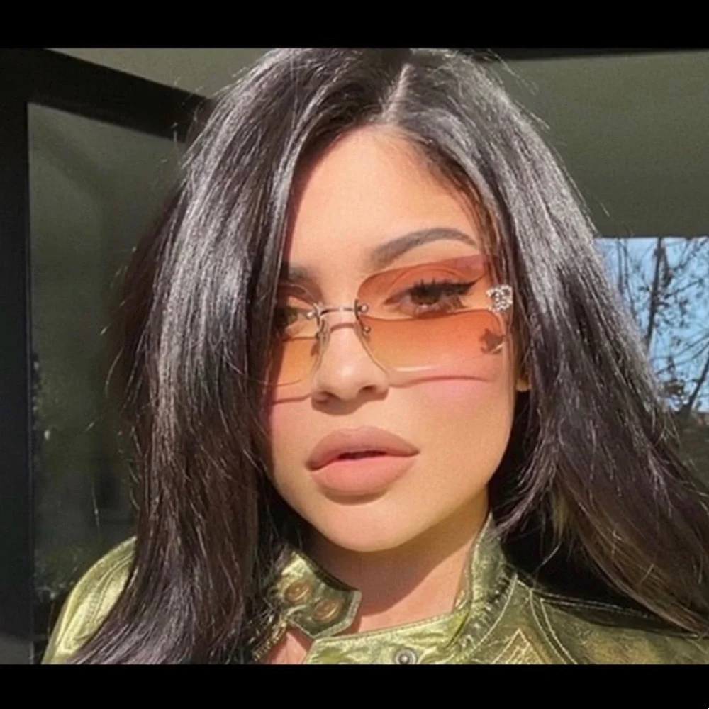 CHANEL rimless sunglasses